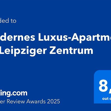 Modernes Luxus-Apartment Im Leipziger Zentrum Екстер'єр фото