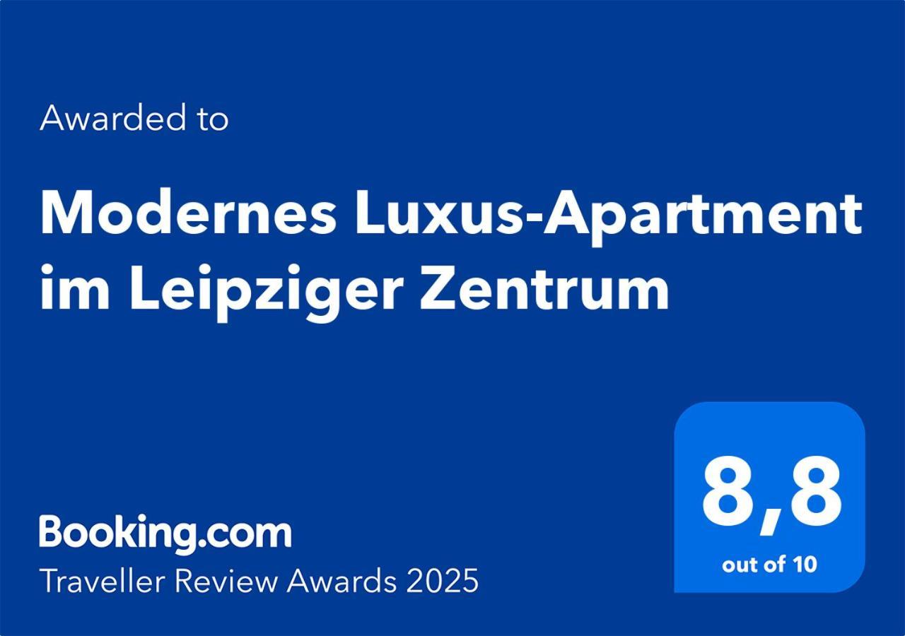 Modernes Luxus-Apartment Im Leipziger Zentrum Екстер'єр фото